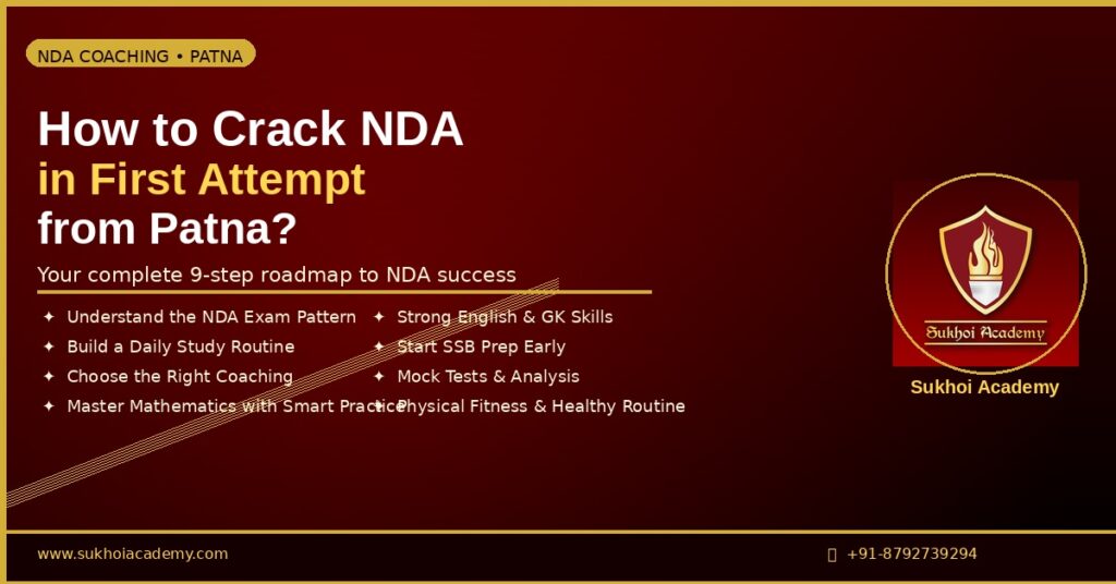 Crack NDA in First Attempt from Patna
