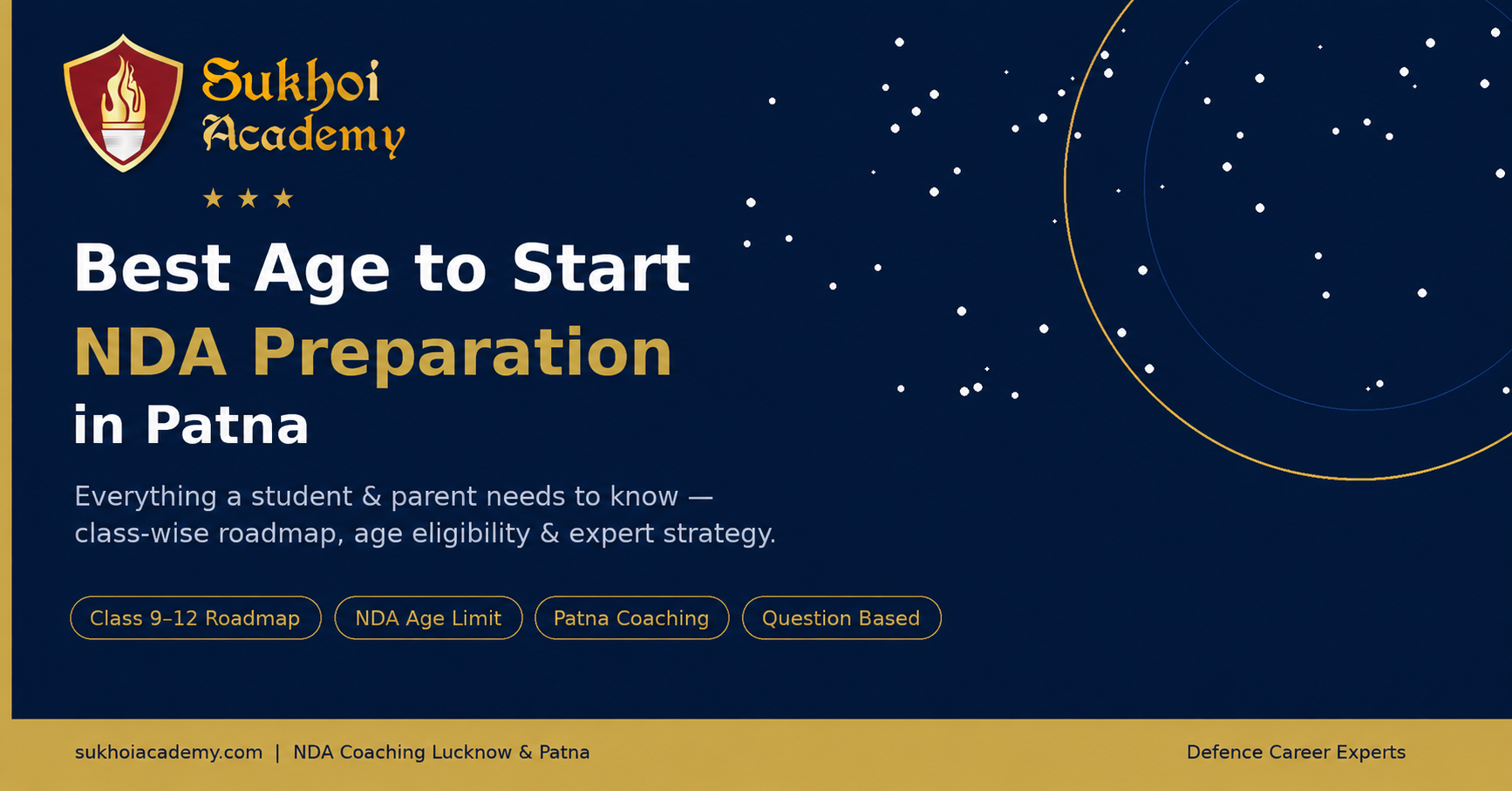 best age to start NDA preparation in Patna