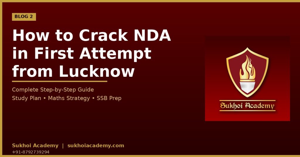 how to crack NDA in first attempt from Lucknow