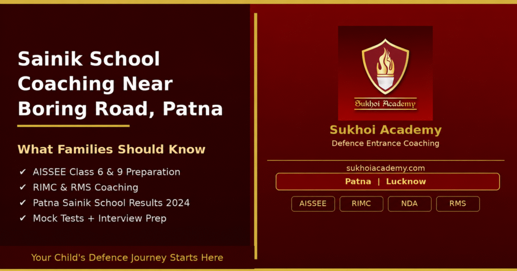 sainik school coaching near Boring Road Patna