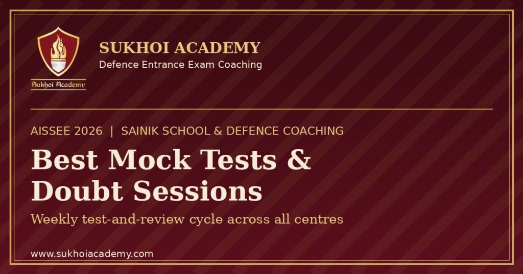 best defence coaching for mock tests and doubt sessions
