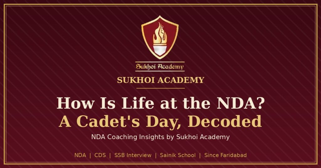 life at nda academy