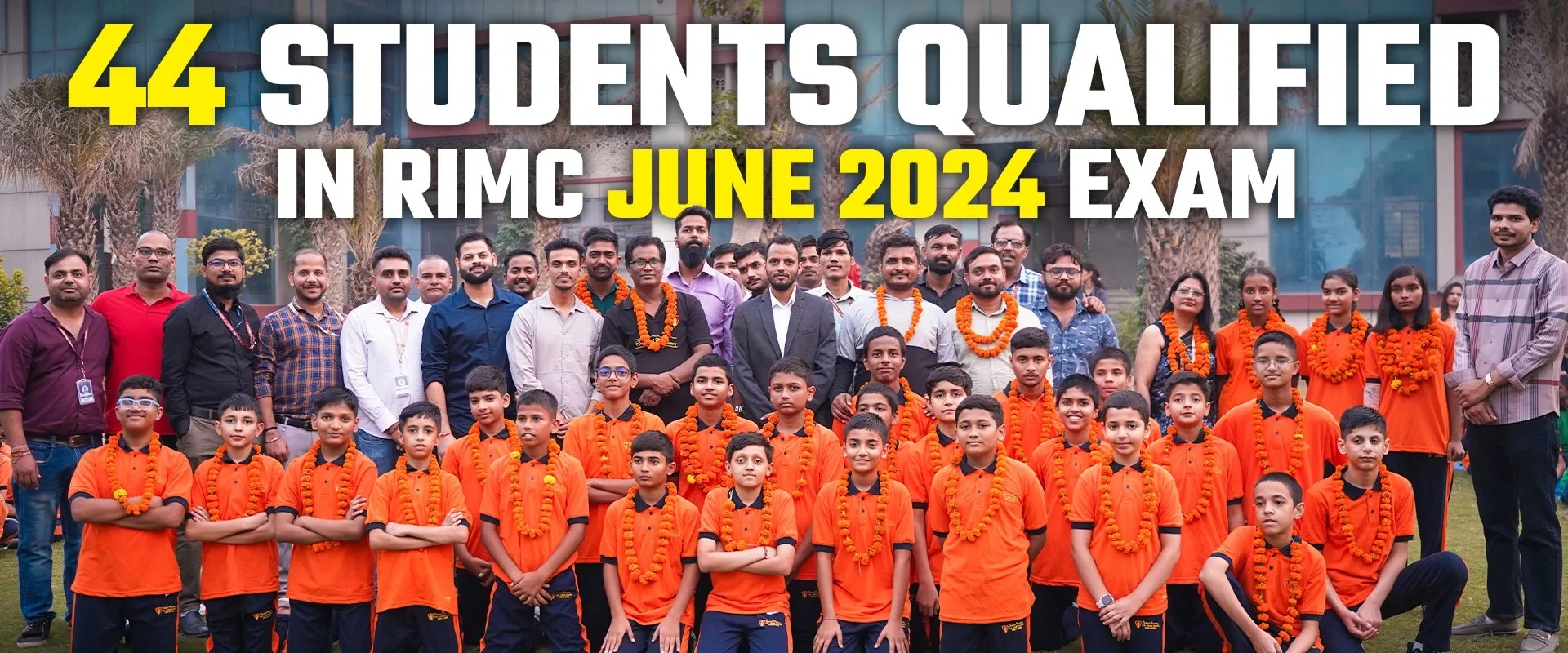 RIMC entrance exam qualified students from Sukhoi Academy