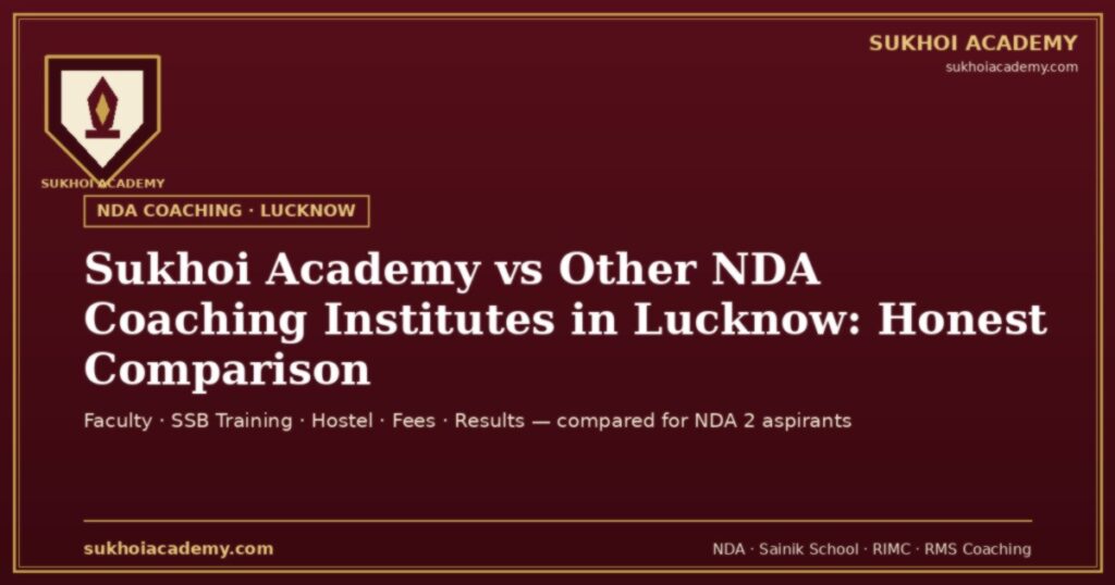 Best NDA coaching institute in Lucknow