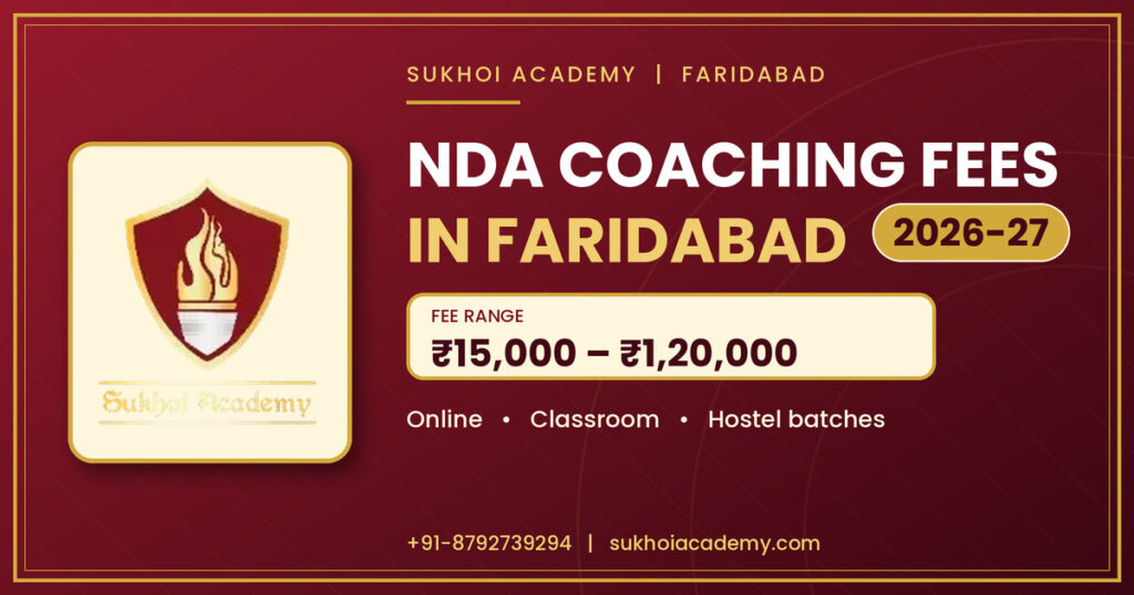 NDA coaching fees in Faridabad